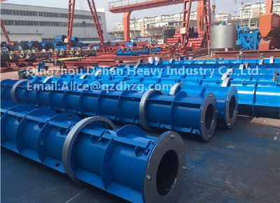 點擊查看詳細(xì)信息<br>標(biāo)題：Concrete Well Pipe Mould 閱讀次數(shù)：1725