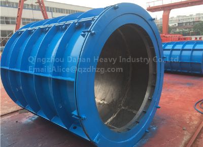 點擊查看詳細信息<br>標題：Hanging Roller Concrete  Pipe Mould 閱讀次數(shù)：1648